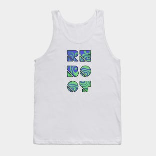 REBOOT Stacked Blended Floral II Tank Top